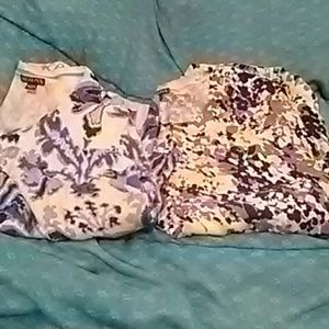 2 merona sweaters 3/4 sleeves